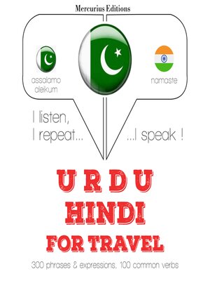 cover image of ہندی میں سفر الفاظ اور جملے